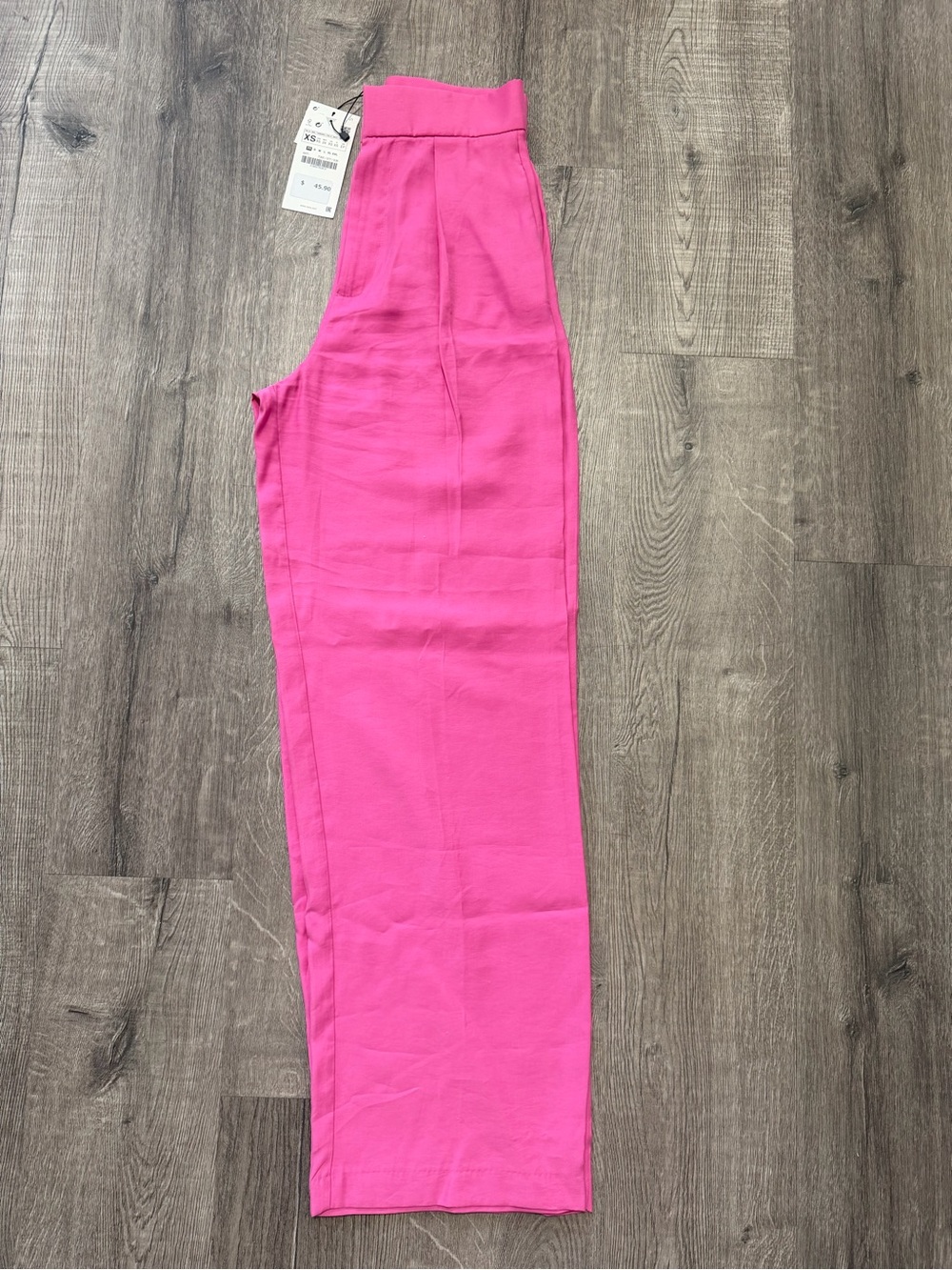 Women’s Bright Pink Trousers -Zara